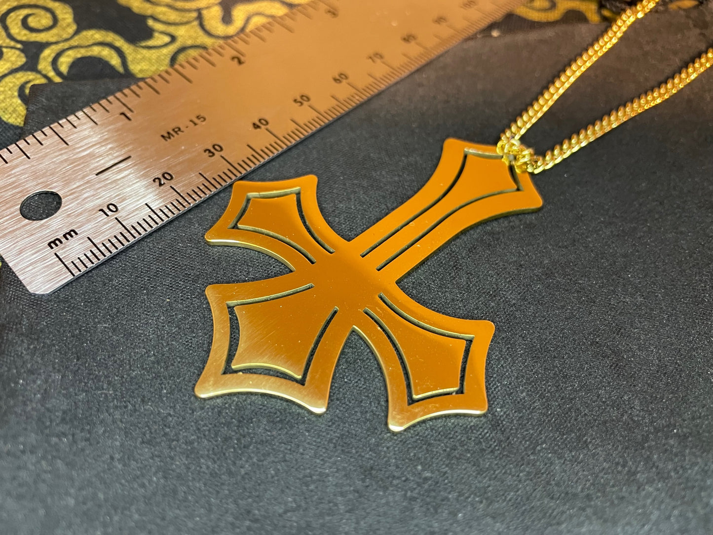 Minimalist Upside Down Cross Inverted Crucifix Stainless Steel Retro Pendant Necklace Gothic Pagan Satanic Wiccan Jewelry Best Gift - Gold